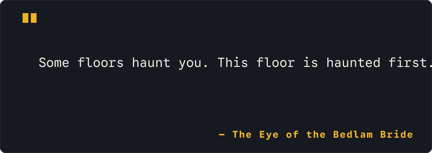 Book 6 quote card
